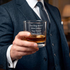 Dad's Whiskey Security Glass