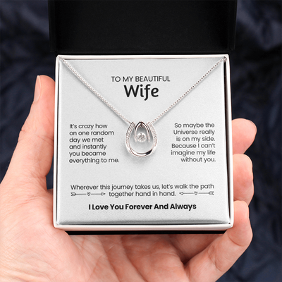 Beautiful Wife Lucky In Love Necklace