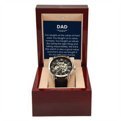 Values Watch For Dad