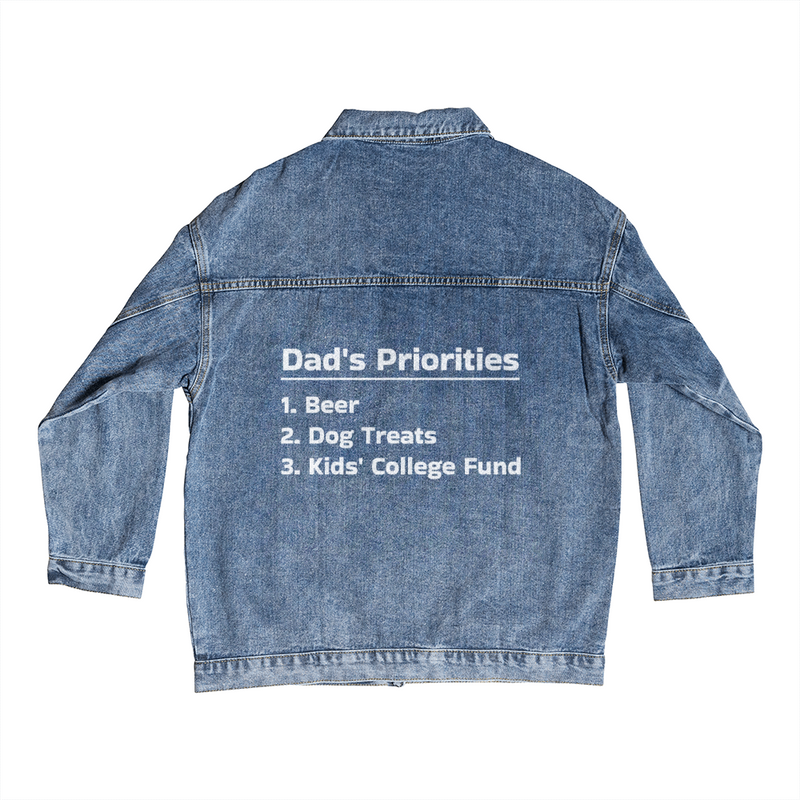 Beer-Drinking Dog Dad Jacket