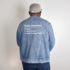 Beer-Drinking Dog Dad Jacket