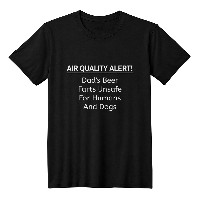 Dad's Beer Farts Alert T-shirt