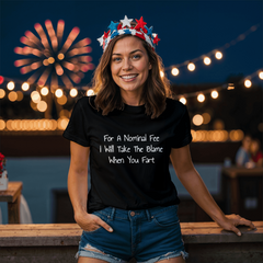 Take The Blame For A Fee  T-shirt