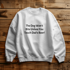 Dad's Dog And Beer Sweatshirt