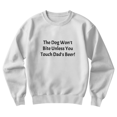 Dad's Dog And Beer Sweatshirt