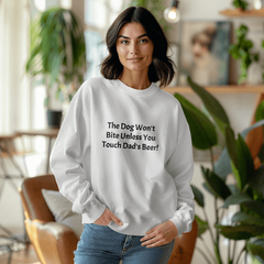 Dad's Dog And Beer Sweatshirt