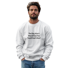 Dad's Dog And Beer Sweatshirt