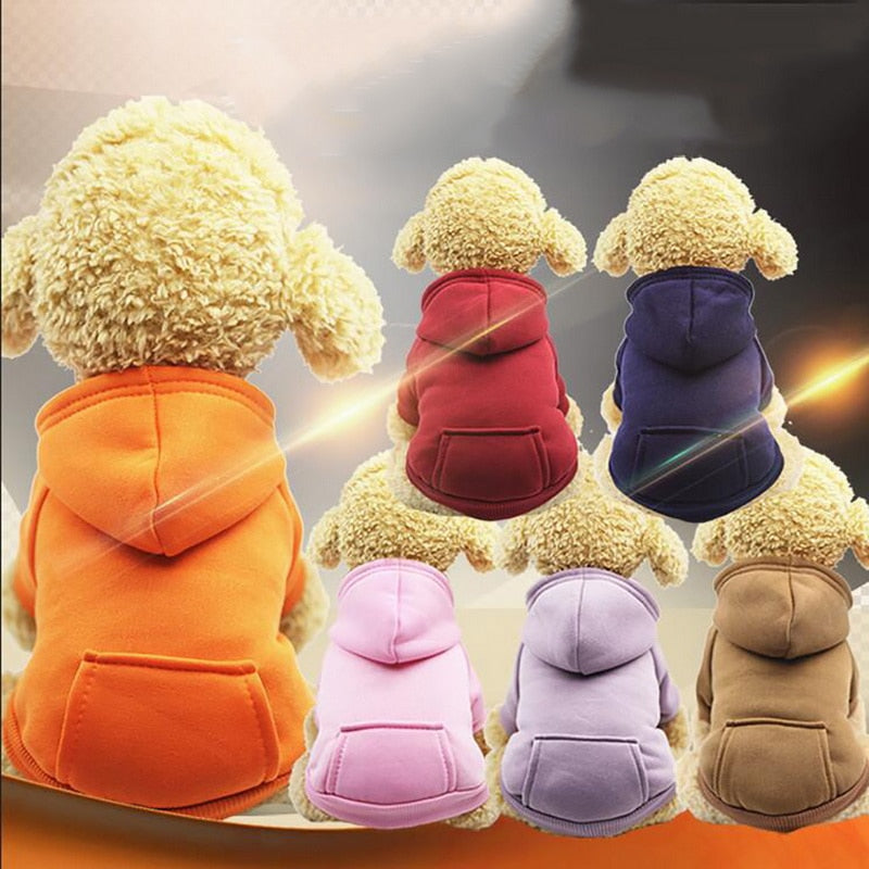 Soft Fleece Pet Dog Hoodie