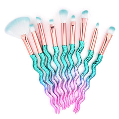 10 pcs makeup brushes set