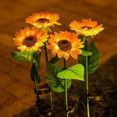 Sunflowers Solar Light