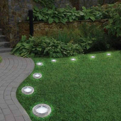 Solar Garden Disk Light